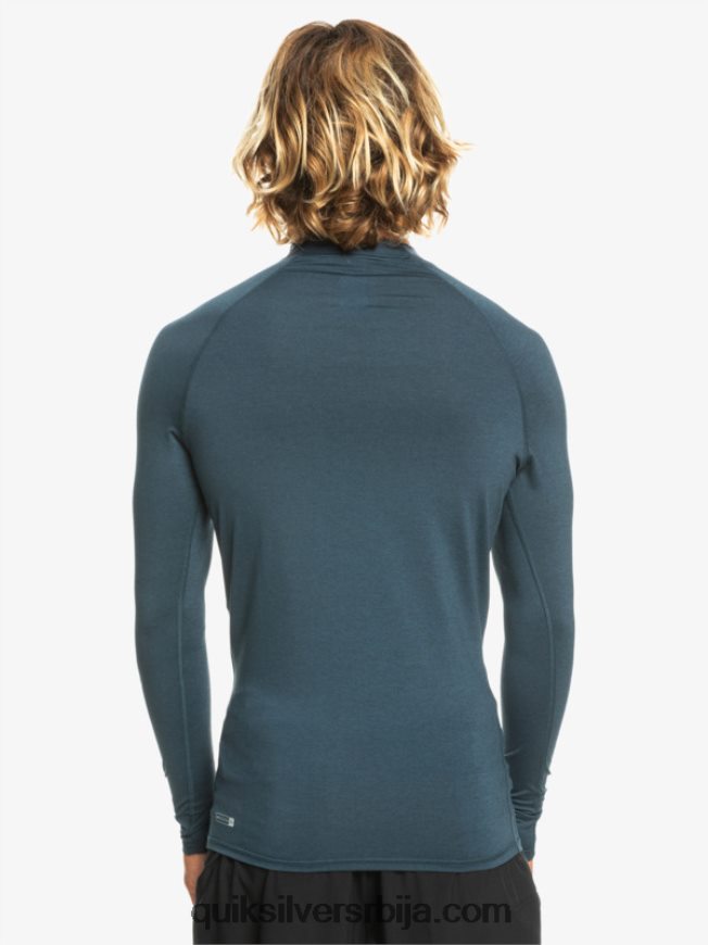 мушкарци Quiksilver Алл тиме лонг слееве упф 50 расхгуард морнарски блејзер хеатхер Z824VN820