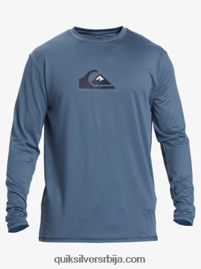 мушкарци Quiksilver чврста мајица дугих рукава упф 50 за сурфовање берингово море Z824VN844