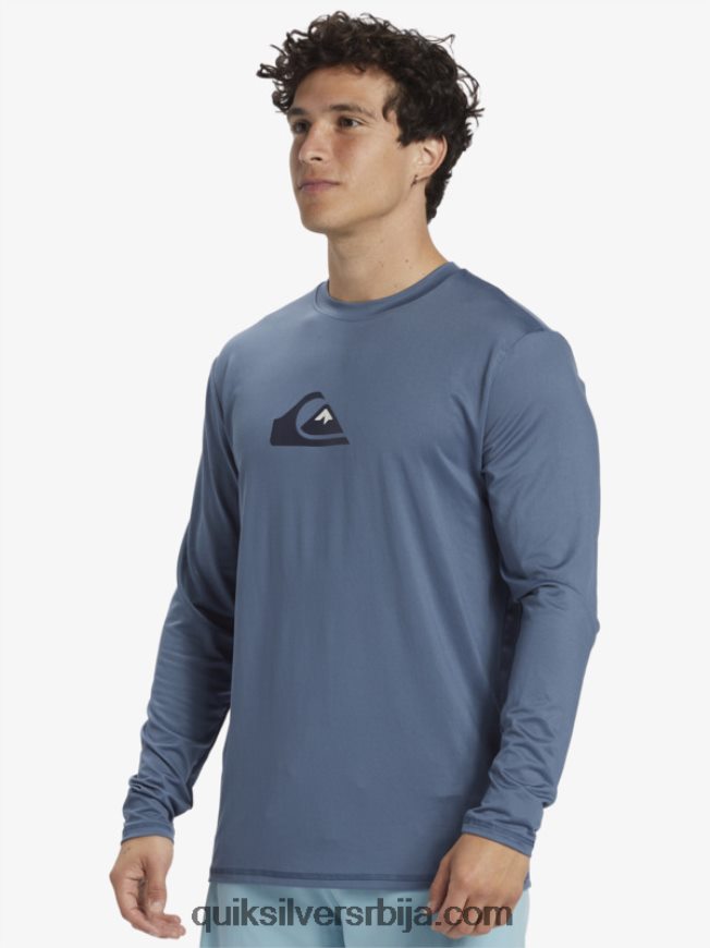 мушкарци Quiksilver чврста мајица дугих рукава упф 50 за сурфовање берингово море Z824VN844