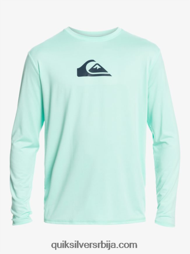мушкарци Quiksilver чврста мајица дугих рукава упф 50 за сурфовање стакло за плажу Z824VN845