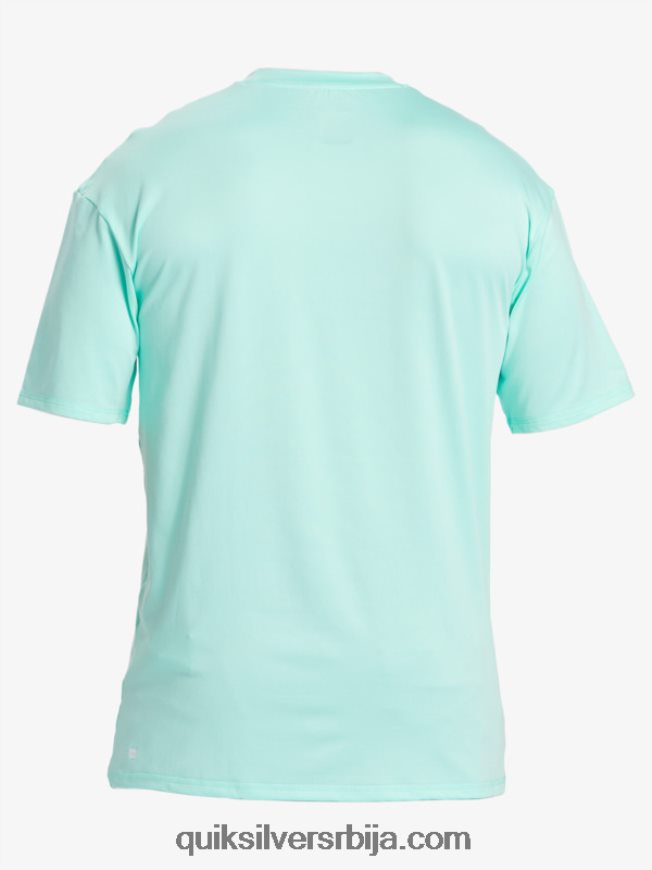 мушкарци Quiksilver чврста мајица кратких рукава упф 50 за сурфовање стакло за плажу Z824VN886