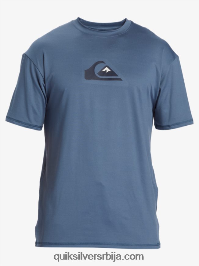 мушкарци Quiksilver чврста мајица кратких рукава упф 50 за сурфовање берингово море Z824VN888