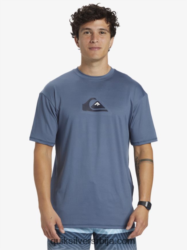 мушкарци Quiksilver чврста мајица кратких рукава упф 50 за сурфовање берингово море Z824VN888