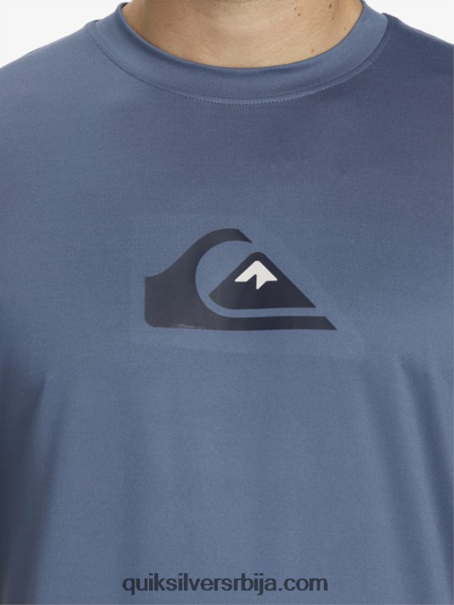 мушкарци Quiksilver чврста мајица кратких рукава упф 50 за сурфовање берингово море Z824VN888
