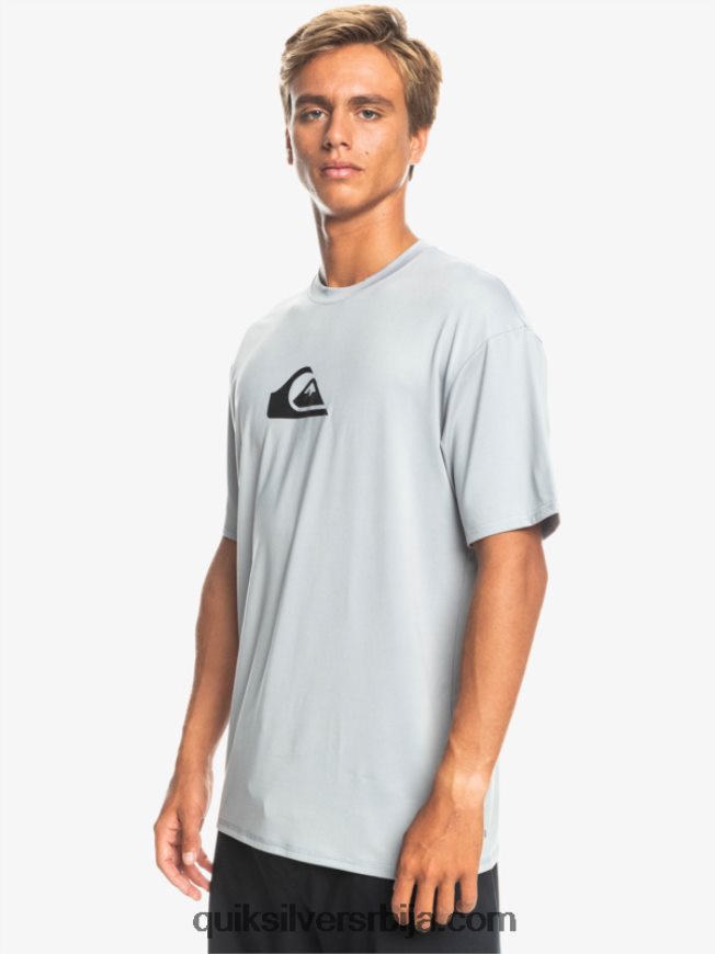 мушкарци Quiksilver чврста мајица кратких рукава упф 50 за сурфовање сусњежица Z824VN890