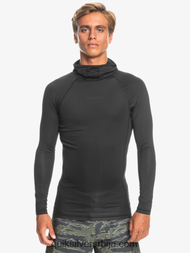 мушкарци Quiksilver сторм триппер дугих рукава осип црн Z824VN1836