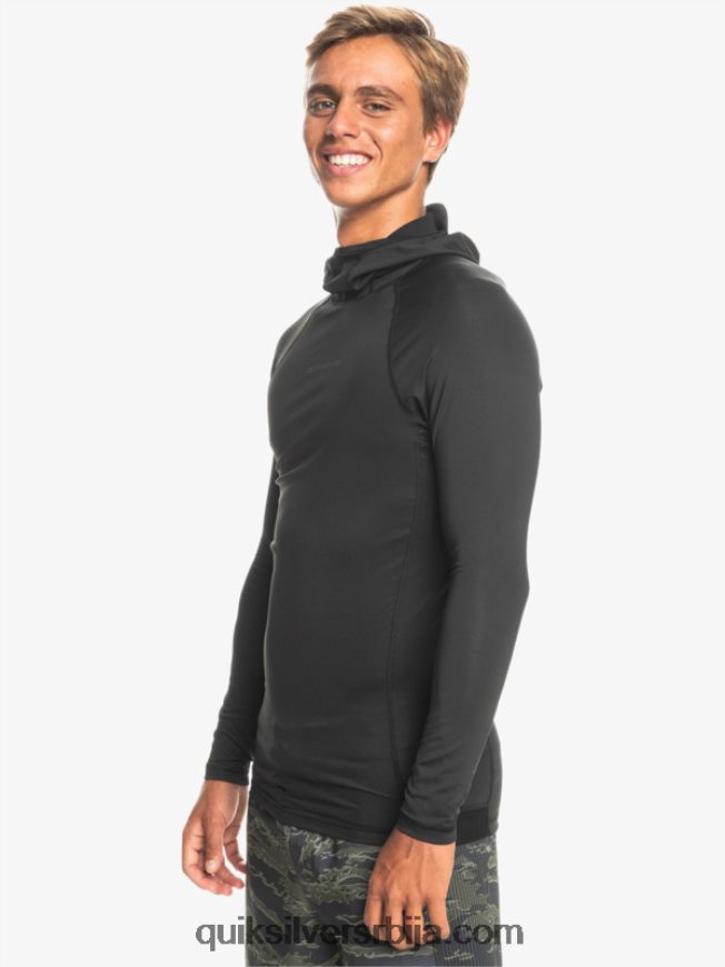 мушкарци Quiksilver сторм триппер дугих рукава осип црн Z824VN1836