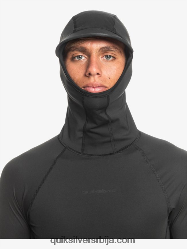 мушкарци Quiksilver сторм триппер дугих рукава осип црн Z824VN1836