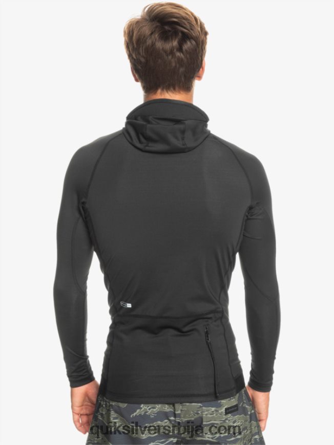 мушкарци Quiksilver сторм триппер дугих рукава осип црн Z824VN1836