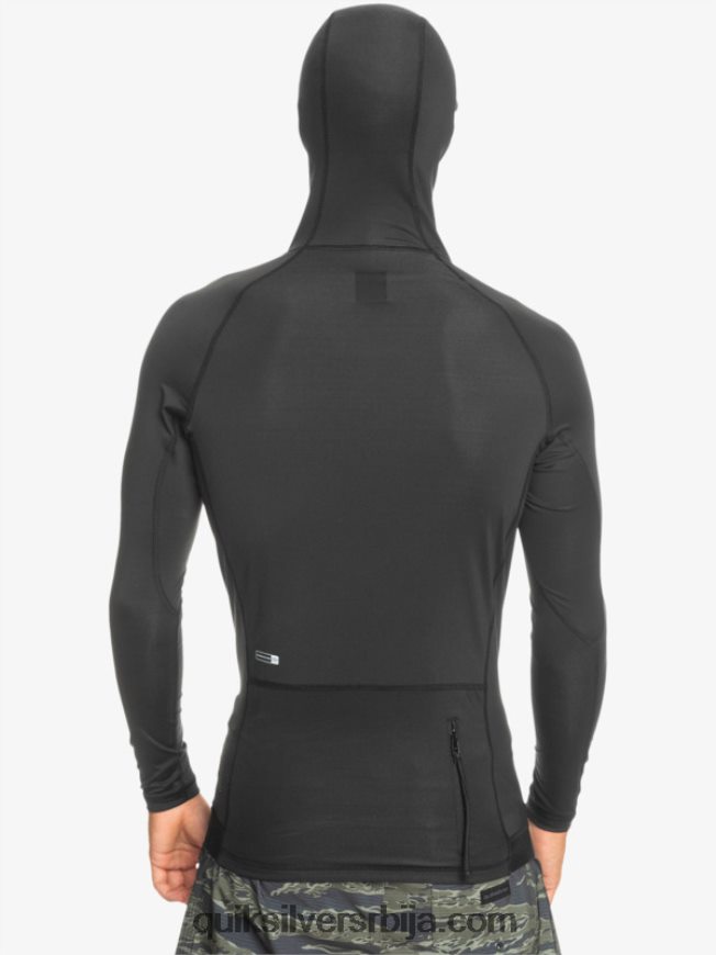 мушкарци Quiksilver сторм триппер дугих рукава осип црн Z824VN1836