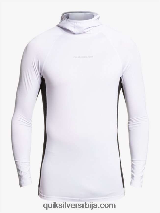 мушкарци Quiksilver сторм триппер дугих рукава осип бео Z824VN1837
