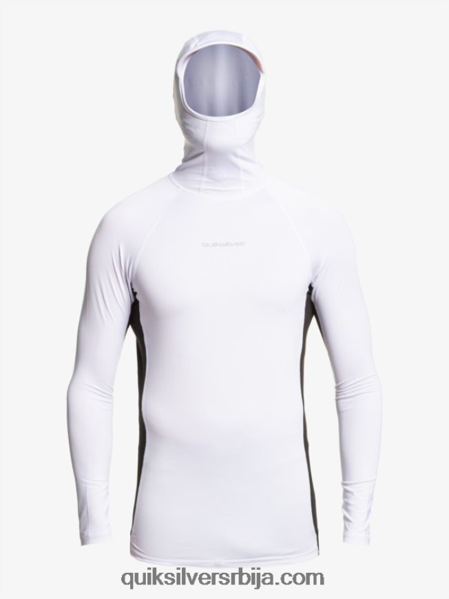 мушкарци Quiksilver сторм триппер дугих рукава осип бео Z824VN1837