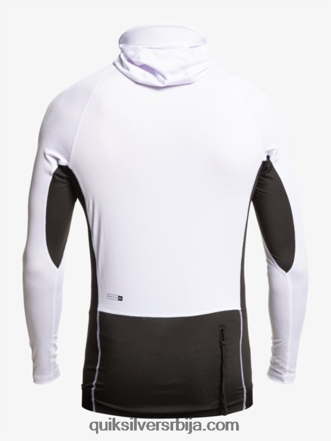 мушкарци Quiksilver сторм триппер дугих рукава осип бео Z824VN1837
