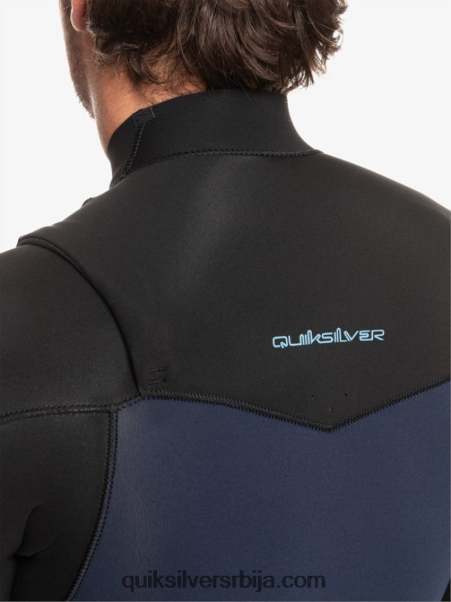 мушкарци Quiksilver 3/2 свакодневне сесије одело са патент затварачем тамноплава/црна Z824VN1278