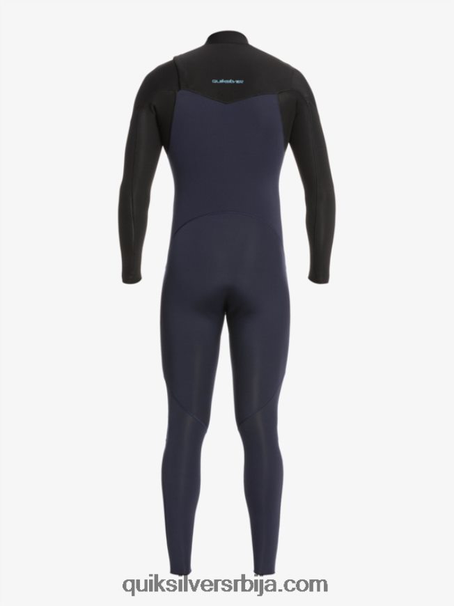 мушкарци Quiksilver 3/2 свакодневне сесије одело са патент затварачем тамноплава/црна Z824VN1278