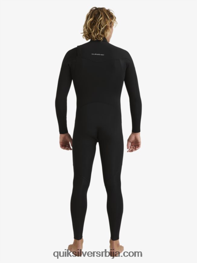 мушкарци Quiksilver 3/2 свакодневне сесије одело са патент затварачем црн Z824VN1280