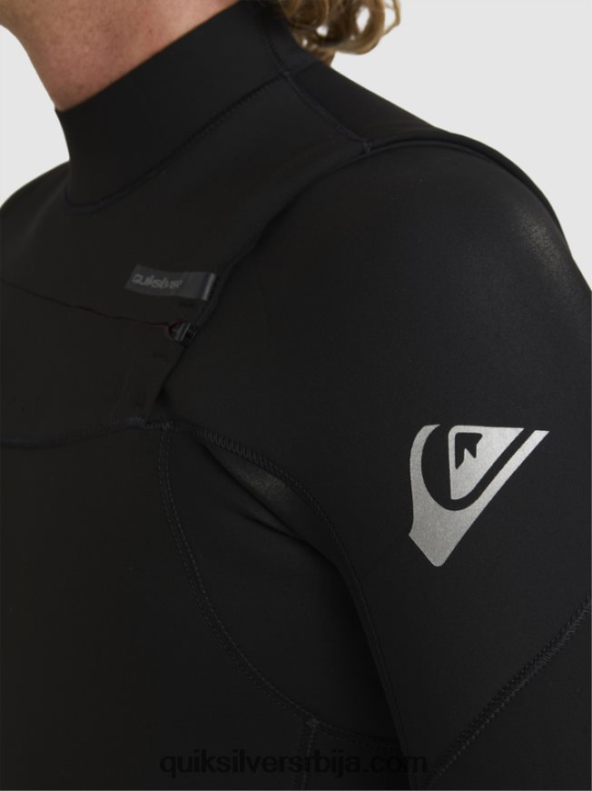 мушкарци Quiksilver 3/2 свакодневне сесије одело са патент затварачем црн Z824VN1280