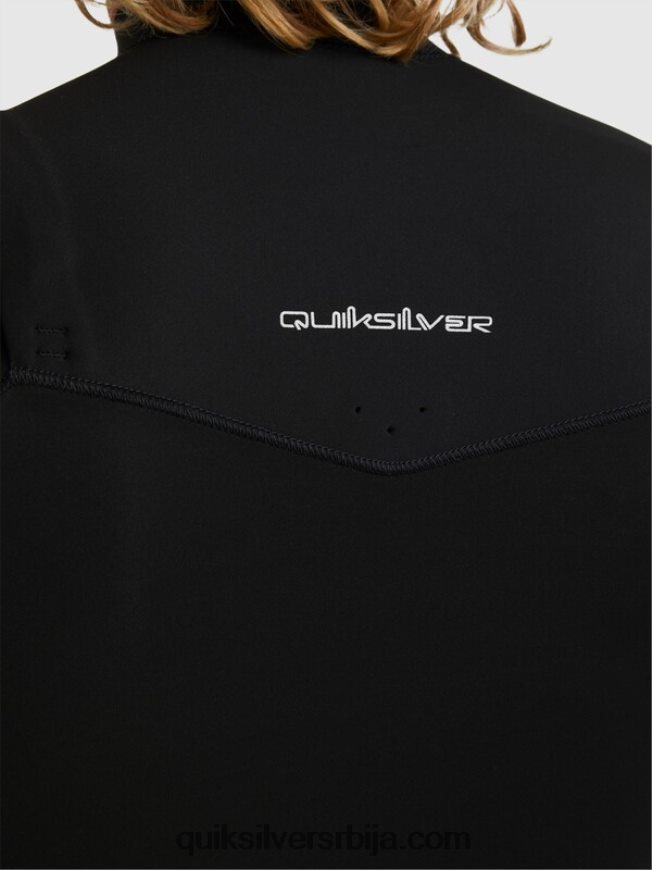 мушкарци Quiksilver 3/2 свакодневне сесије одело са патент затварачем црн Z824VN1280