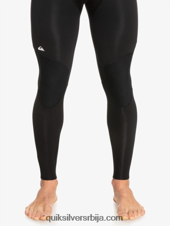 мушкарци Quiksilver 3/2 свакодневне сесије одело са патентним затварачем црни/пиштољски метал Z824VN926