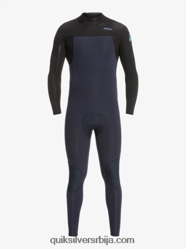 мушкарци Quiksilver 3/2 свакодневне сесије одело са патентним затварачем тамноплава/црна Z824VN927