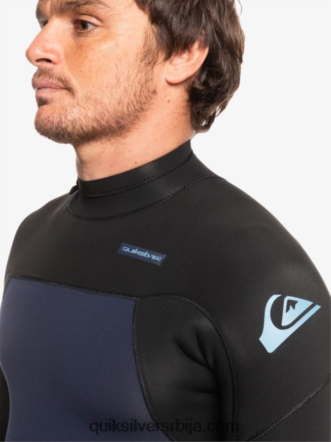 мушкарци Quiksilver 3/2 свакодневне сесије одело са патентним затварачем тамноплава/црна Z824VN927
