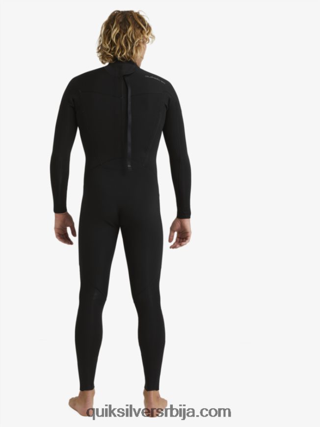 мушкарци Quiksilver 3/2 свакодневне сесије одело са патентним затварачем црн Z824VN928