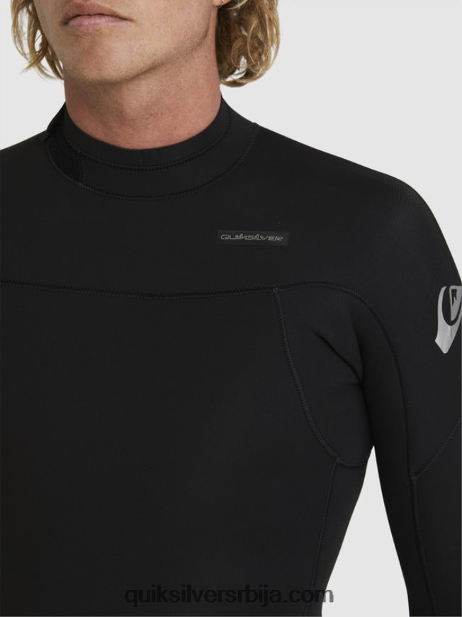 мушкарци Quiksilver 3/2 свакодневне сесије одело са патентним затварачем црн Z824VN928