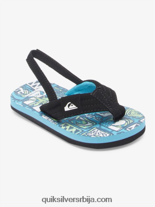 децаци Quiksilver молокаи опуштене сандале плава 4 Z824VN2032