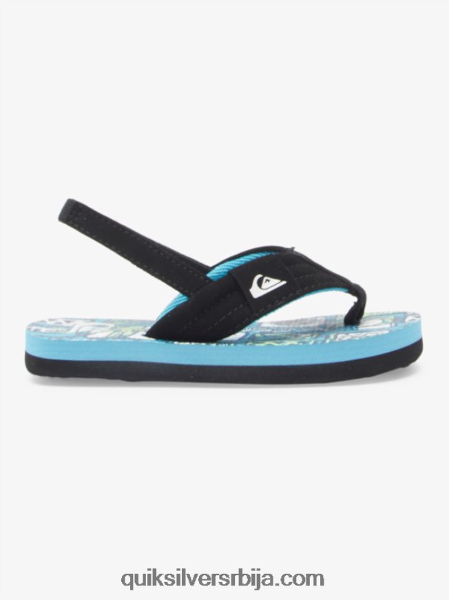 децаци Quiksilver молокаи опуштене сандале плава 4 Z824VN2032