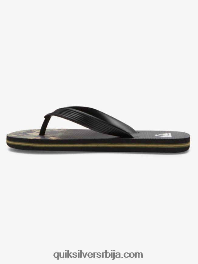 децаци Quiksilver 8-16 молокаи јапанке зелено 1 Z824VN2025