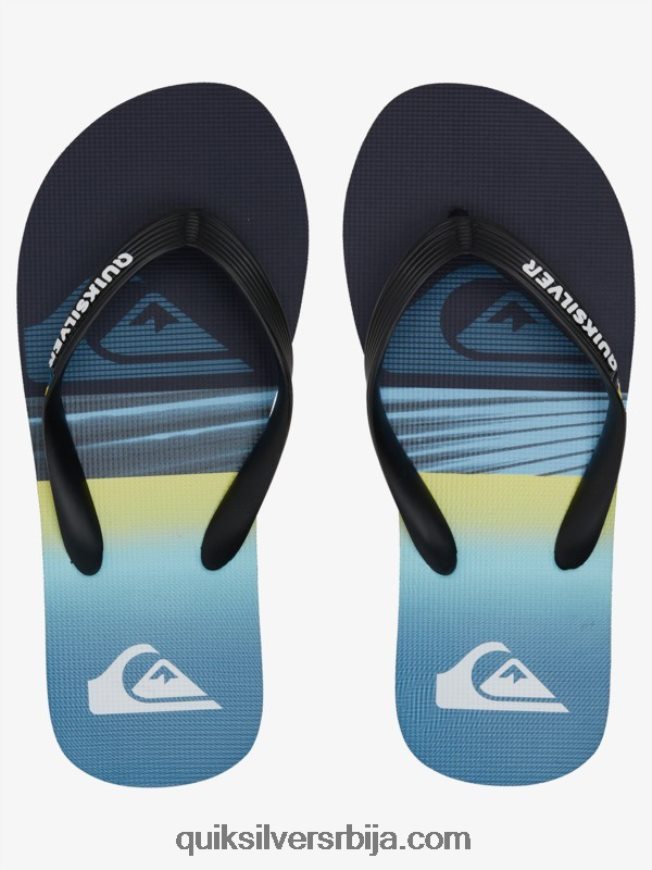 децаци Quiksilver 8-16 молокаи јапанке плава 1 Z824VN2031