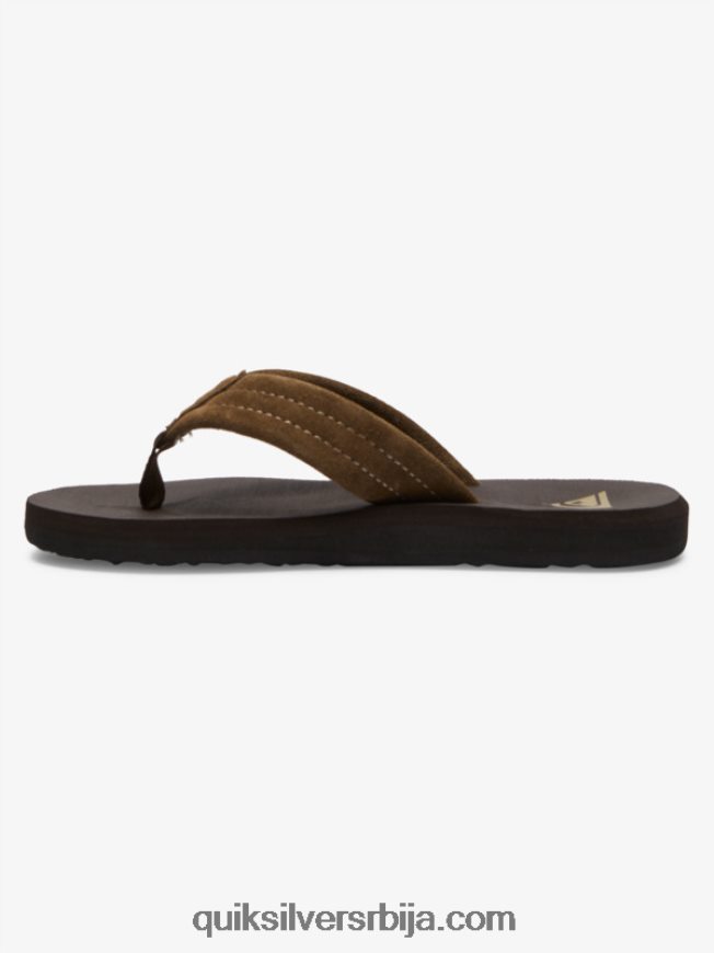 децаци Quiksilver 8-16 царвер сандале од антилопа браон 1 Z824VN2093
