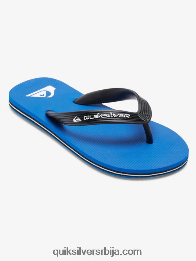 децаци Quiksilver Јапанке са језгром од 8-16 молокаи плава 1 Z824VN2167