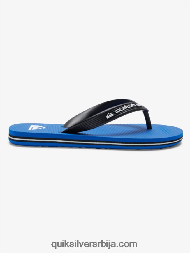 децаци Quiksilver Јапанке са језгром од 8-16 молокаи плава 1 Z824VN2167