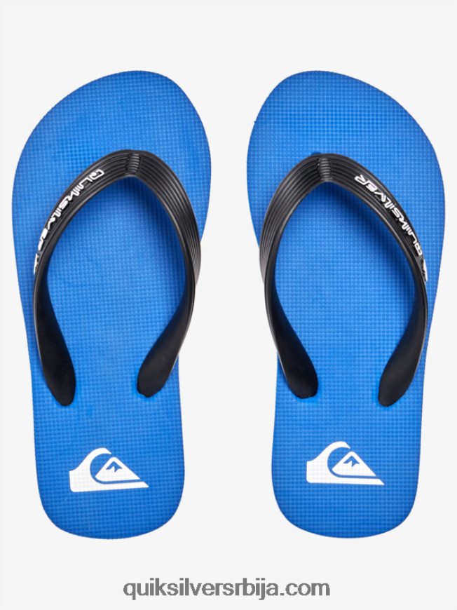 децаци Quiksilver Јапанке са језгром од 8-16 молокаи плава 1 Z824VN2167
