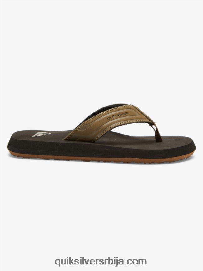 децаци Quiksilver 8-16 сандале с кључем од мајмуна препланулост 1 Z824VN2182