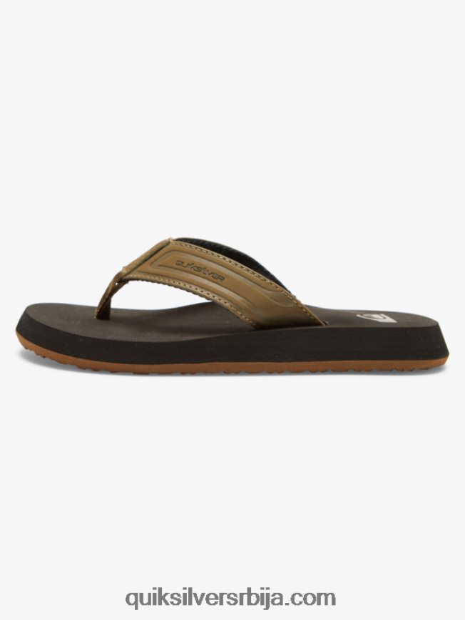 децаци Quiksilver 8-16 сандале с кључем од мајмуна препланулост 1 Z824VN2182