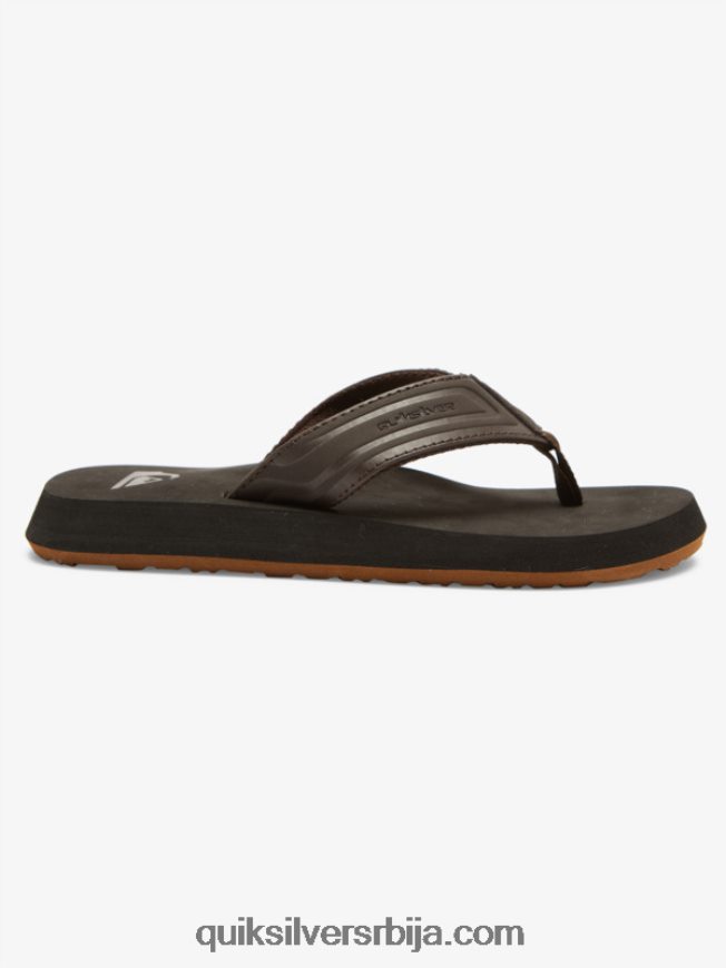 децаци Quiksilver 8-16 сандале с кључем од мајмуна браон 1 Z824VN2183