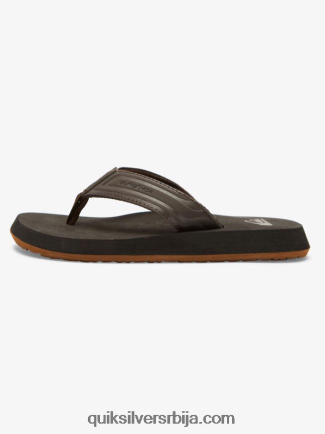 децаци Quiksilver 8-16 сандале с кључем од мајмуна браон 1 Z824VN2183