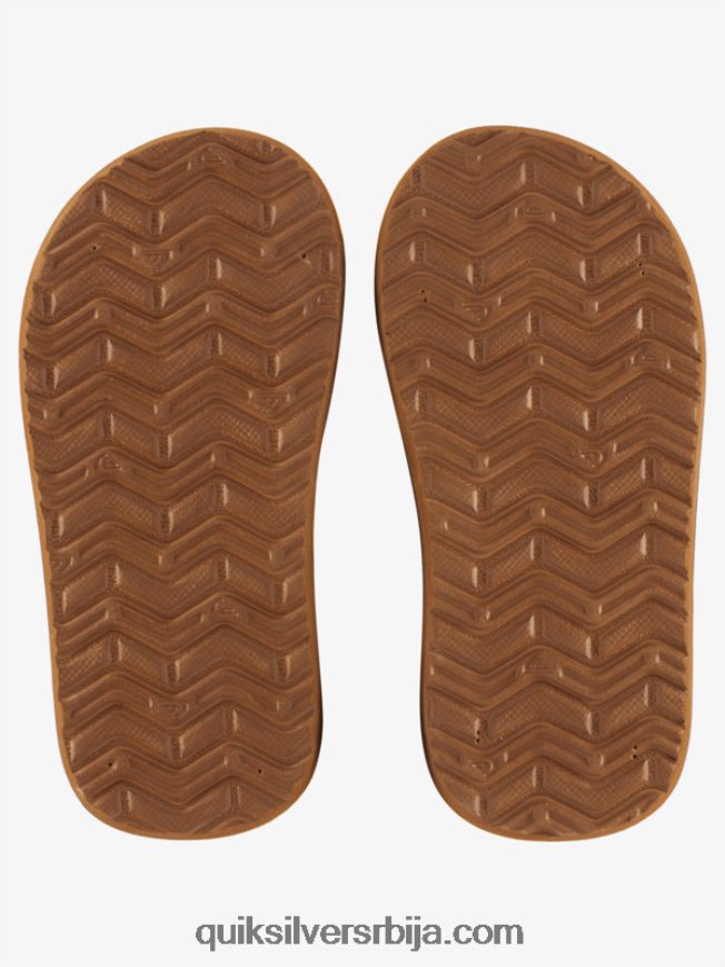 децаци Quiksilver 8-16 сандале с кључем од мајмуна браон 1 Z824VN2183