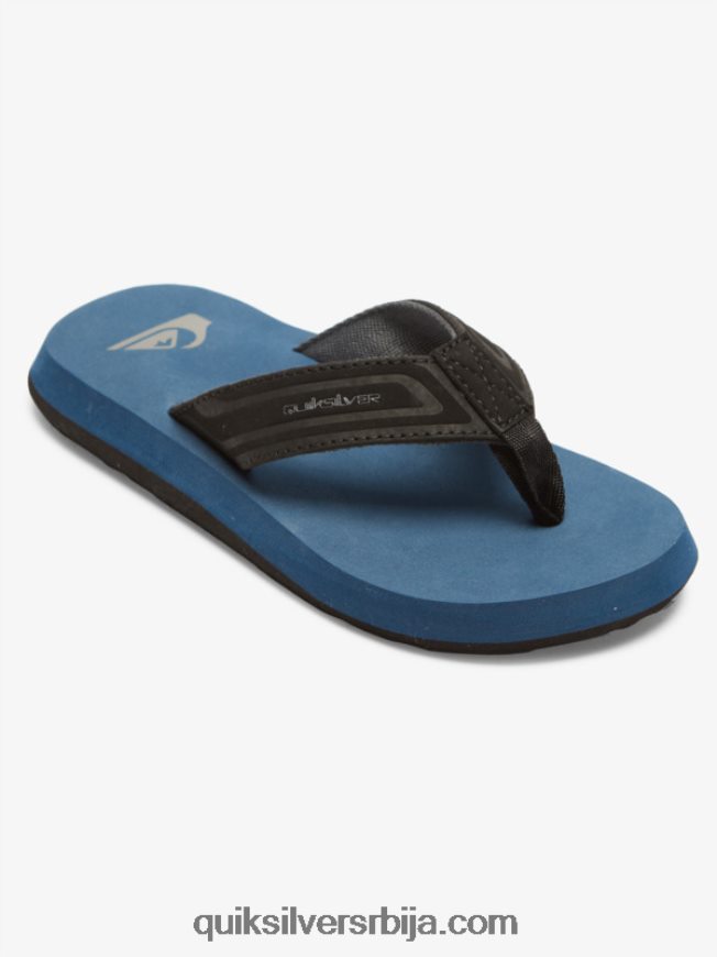 децаци Quiksilver 8-16 сандале с кључем од мајмуна плава 1 Z824VN2184
