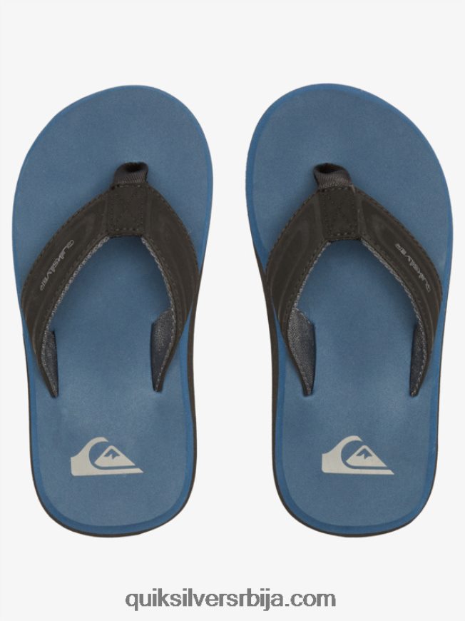 децаци Quiksilver 8-16 сандале с кључем од мајмуна плава 1 Z824VN2184