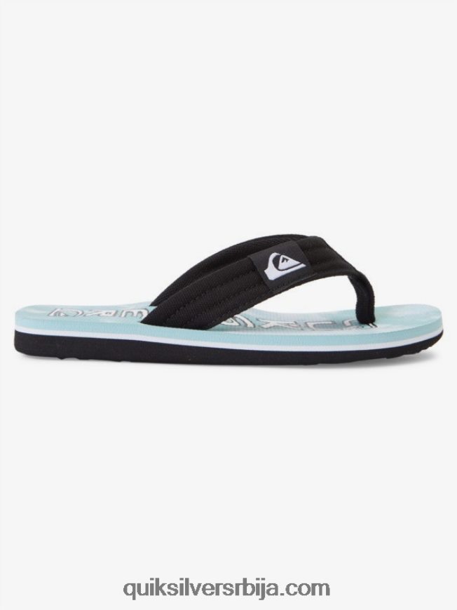 децаци Quiksilver 8-16 молокаи лаибацк омладинске основне сандале плава 1 Z824VN2253