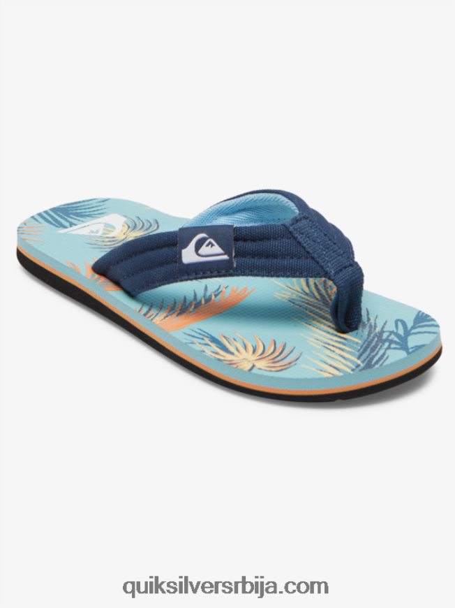децаци Quiksilver 8-16 молокаи сандале за резање плава 2 Z824VN1991
