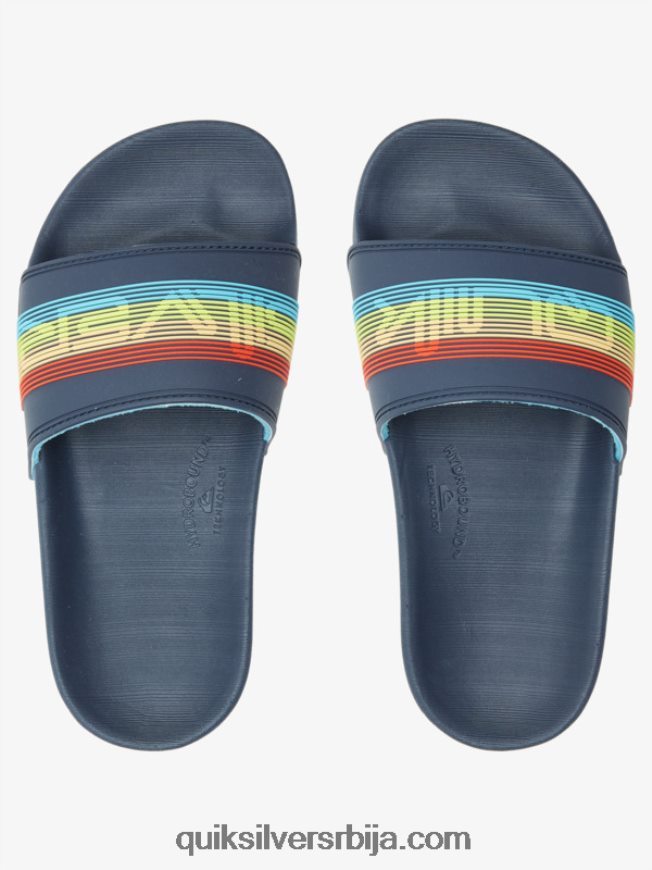 децаци Quiksilver 8-16 риви вордмарк сандале плава 2 Z824VN2162