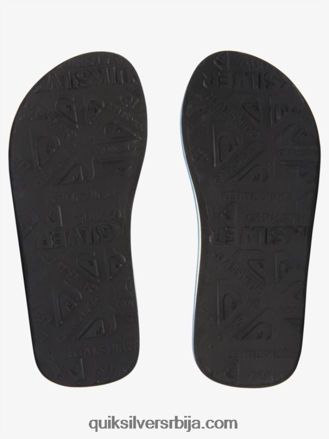 децаци Quiksilver 8-16 молокаи лаибацк омладинске основне сандале плава 3 Z824VN2250