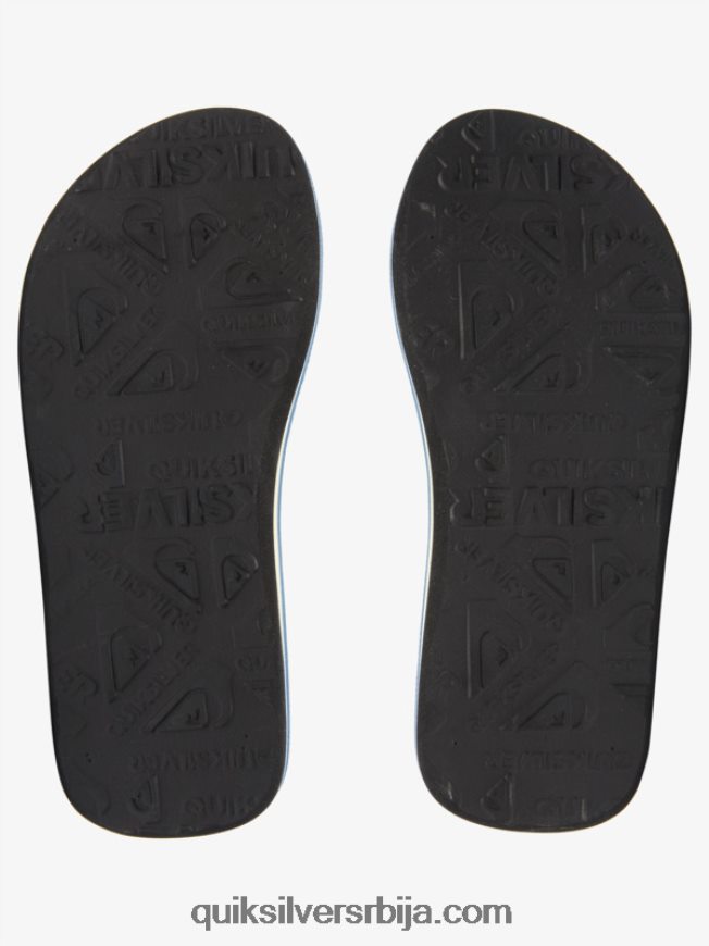 децаци Quiksilver 8-16 молокаи лаибацк омладинске основне сандале плава 4 Z824VN2251