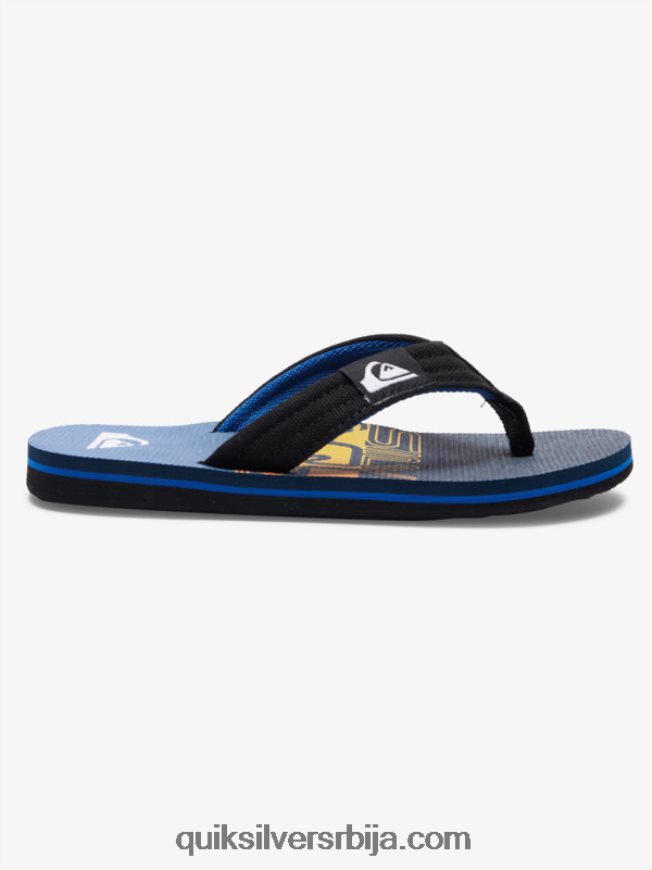 децаци Quiksilver 8-16 молокаи сандале за резање плава 6 Z824VN1998
