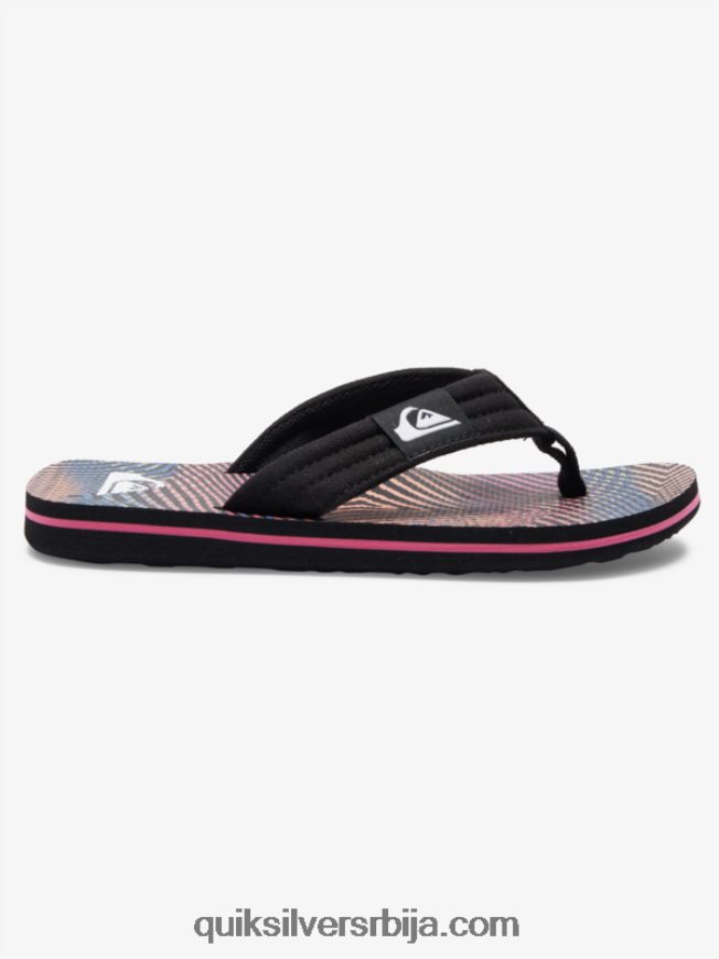 децаци Quiksilver 8-16 молокаи сандале за резање црна/наранџаста/сива Z824VN1995