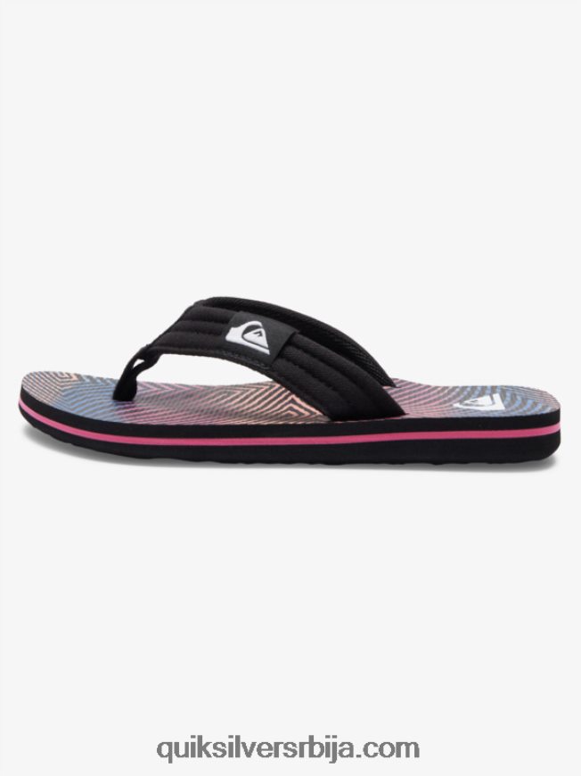 децаци Quiksilver 8-16 молокаи сандале за резање црна/наранџаста/сива Z824VN1995